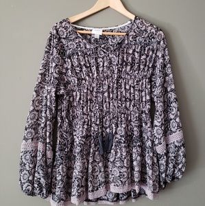 Boho Knox Rose blouse